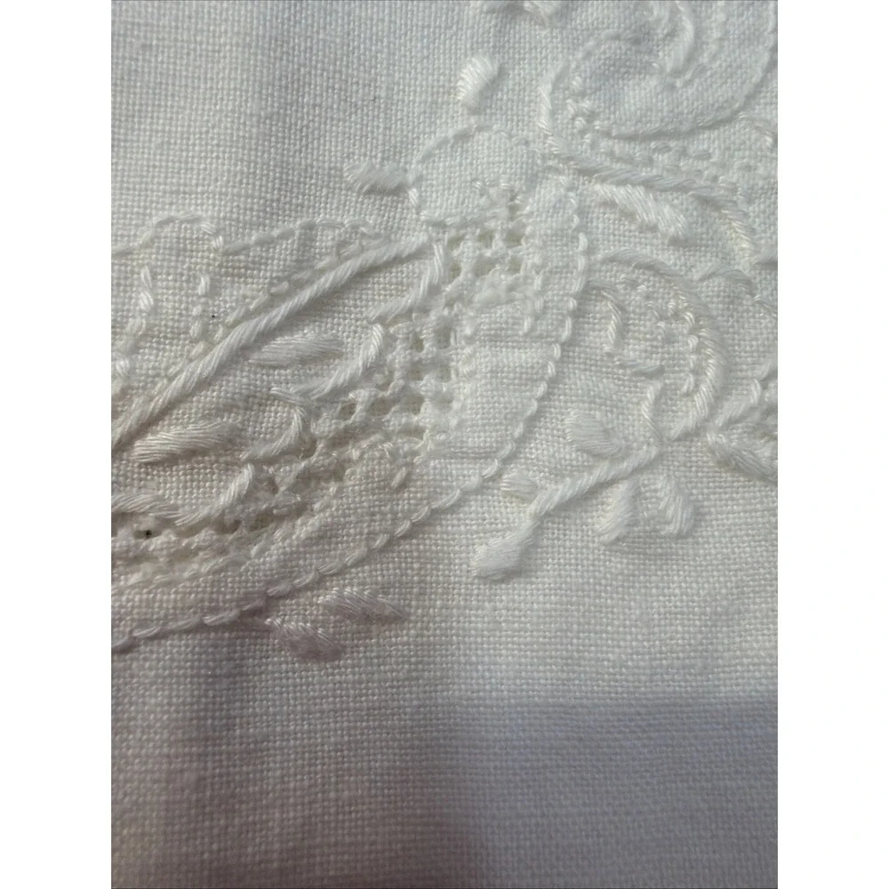 Vintage Old Guest Cotton Hand Towels‎ Beautiful Embroidery 527-2